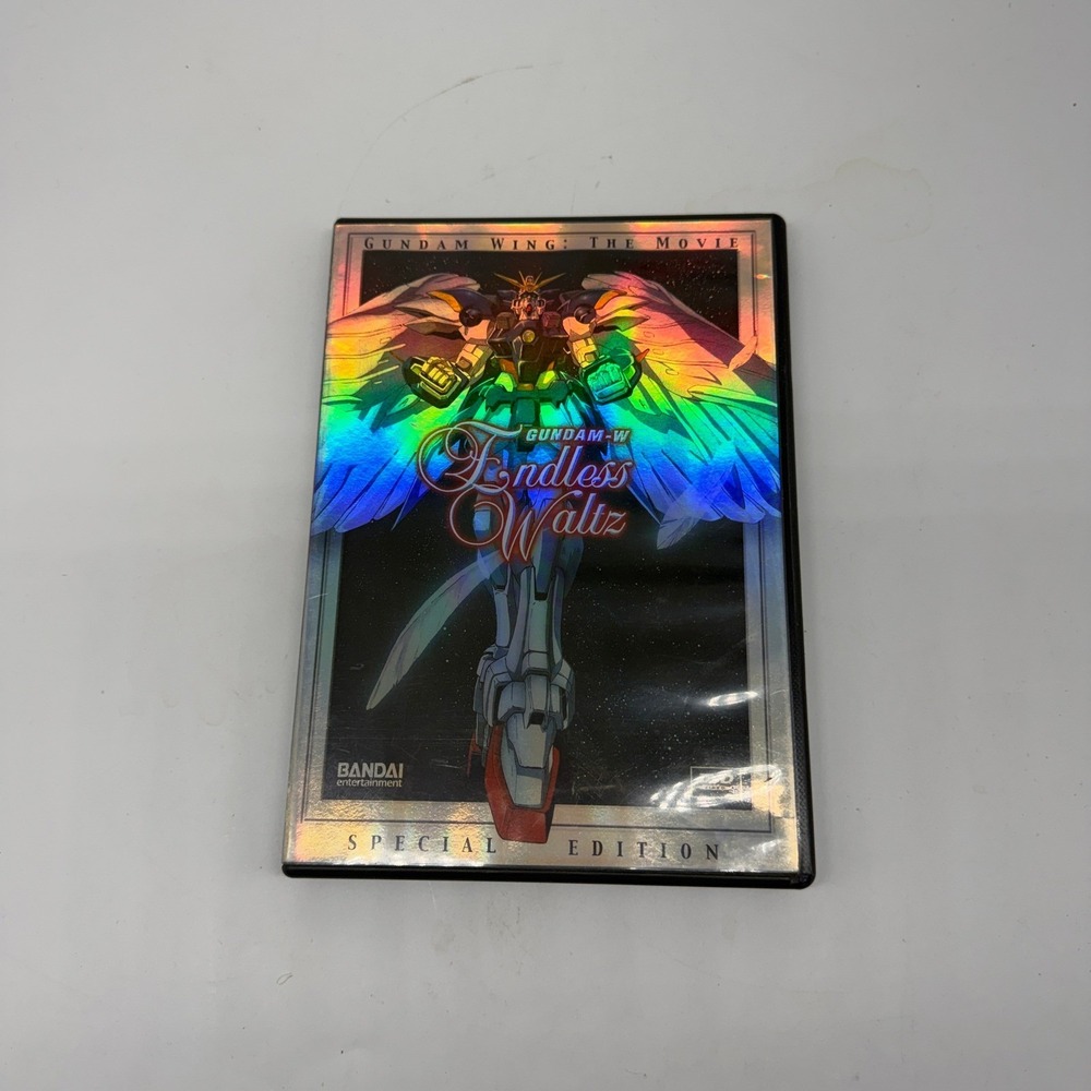 Gundam Wing Endless Waltz Special Edition DVD 2001 Bandai Holofoil Anime